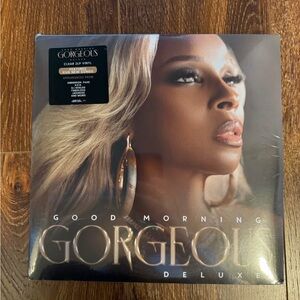 NEW Mary J. Blige - Good Morning Gorgeous Deluxe 2 LP clear Vinyl